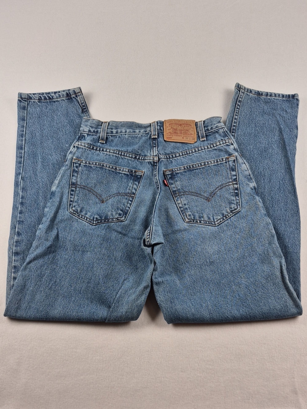 Vintage 2000 Levis 560 Loose Fit Tapered Jeans 30x34 Medium Wash BaggySkater Y2k